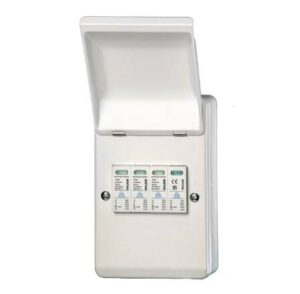 WCED 3 Phase Surge Protection in Metal Enclosure + 4 Pole SDP. WME3P40SP