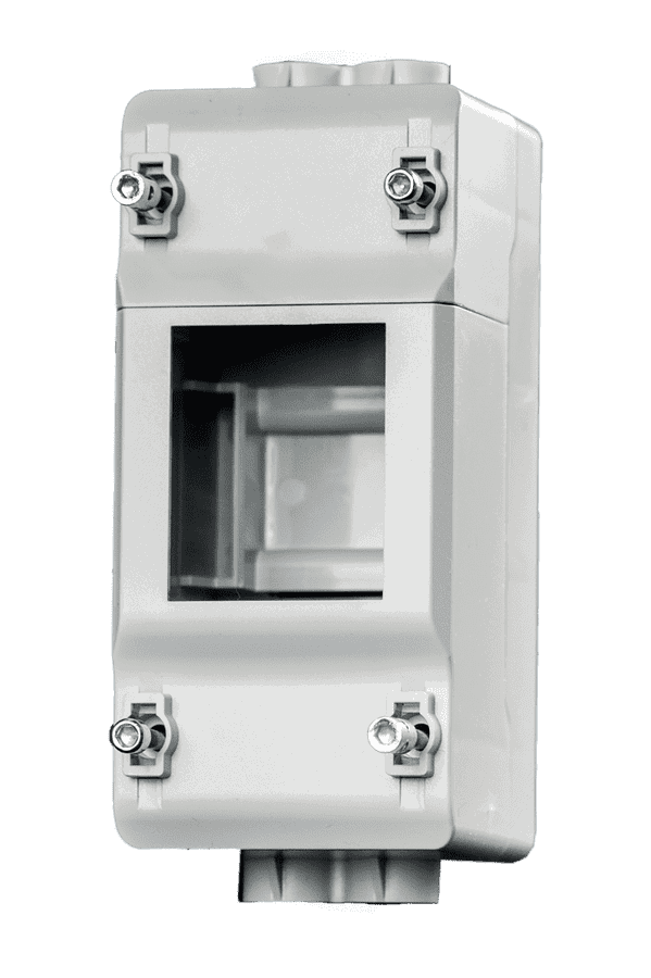 Plastic isolator enclosures