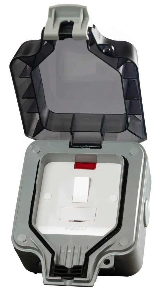 WCED IP66 13A Weatherproof Spur Unit. WPF13