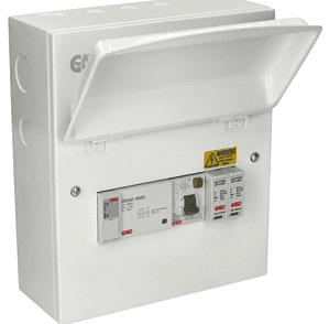 Garo 40A Type A RCBO + SPD PME FAULT DETECTION UNIT. GS8EV40PME