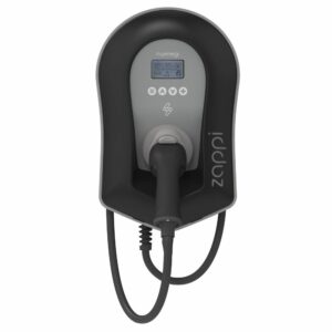 myenergi Zappi 2.1 7kW Tethered Black. ZAPPI-2H07TB-G