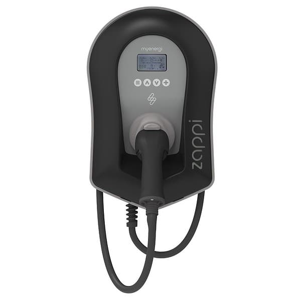 myenergi-zappi-7kw-type-2-tethered-ev-charger-black-front myenergi-zappi-7kw-type-2-tethered-ev-charger-black-front