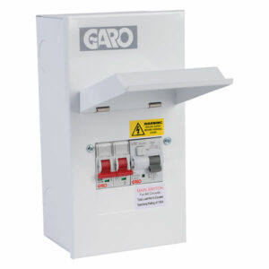 Garo 63A Main Switch & 40A 2P RCBO EV Enclosure Kit. G4-53213