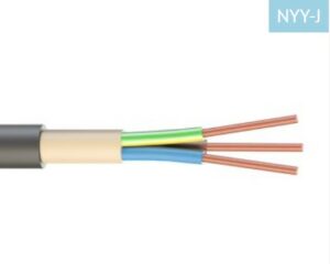 NYY-J Cable 4mm 5-core 50m Drum. NYY5C704-50