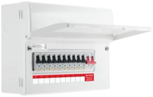 10 way BG Main Switch + RCBO Consumer Unit