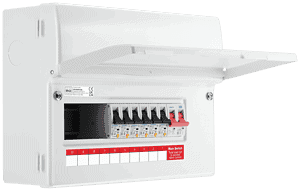 6 way BG Main Switch + RCBO Consumer Unit