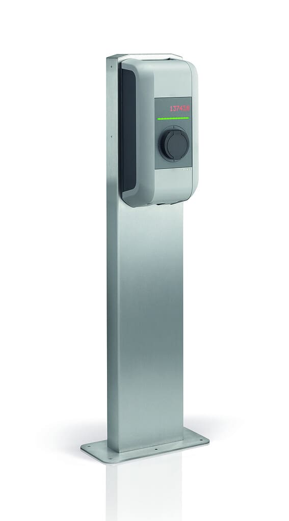 KC-P30 Pedestal, Single - stainless steel