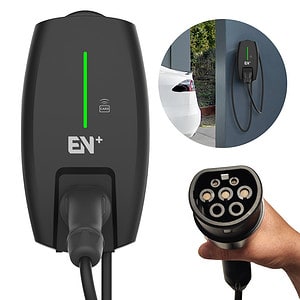 EN+ 7kW Smart Home EV Charge Point, 4m tethered. P35680001-00