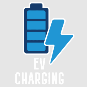 EV Bay Charging Car - Blue