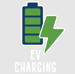 EV Bay Charging Car - Green