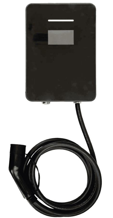 Tesida Single Phase 32A 7kW Tethered Wall Box with Load Management, RFID, 4G, LAN and Wi-Fi