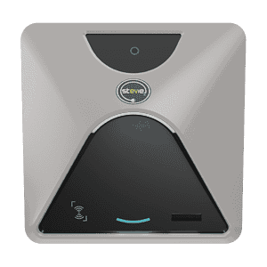 Stevie EV 7.4kW on-wall tethered EV Charger (no display). Stevie 1 - OWT