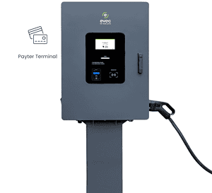 vecBOLT - 40kW DC charger with payment terminal. VEC40DC-S