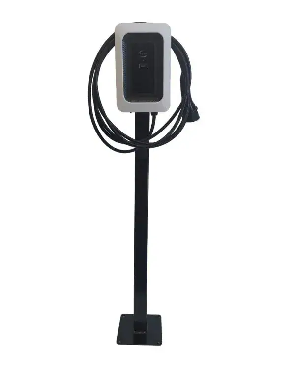 Value Indra Smart Lux tethered charger post/pedestal square post with plinth