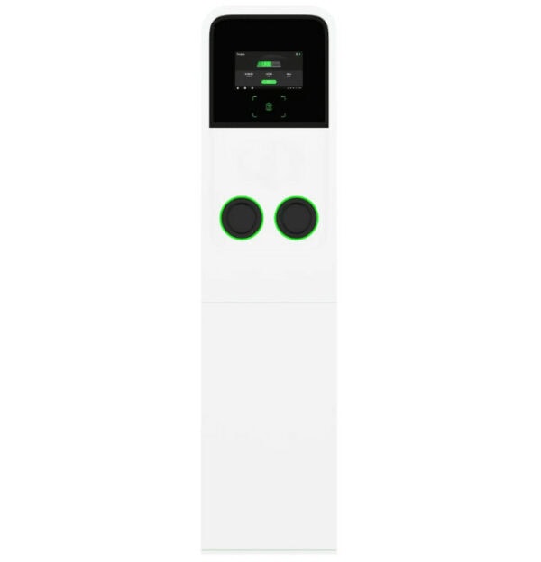 Sevadis MaxiCharger AC ULTRA 2x 22kW - Pillar. SEV AC Ultra 2x22kW