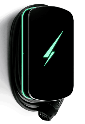 Hypervolt Home 3 Pro UltraBlack 5M Tethered EV Charger. HV3PROAAUB050T2