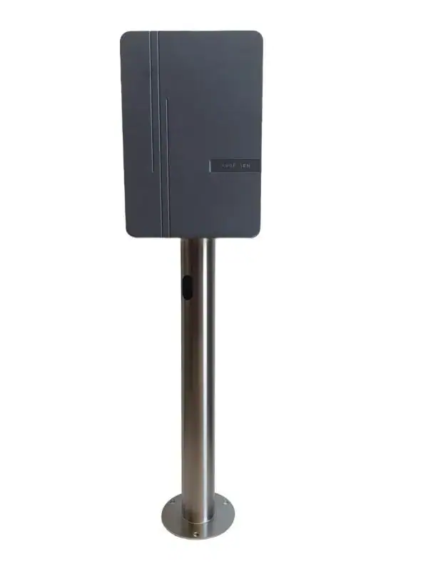 Andersen A3 EV charger post/pedestal cylinder with plinth mount