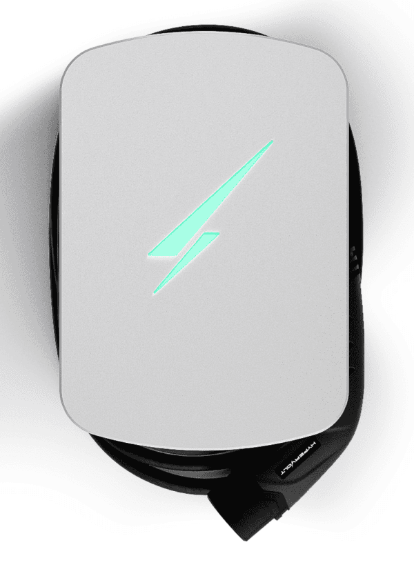 Hypervolt Home 3 Pro Ultra White 10M Tethered EV Charger. HV3PROAAUW100T2