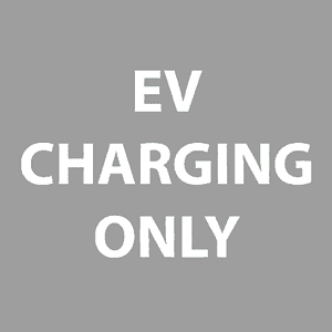 EV Charging Only (Text) Marking