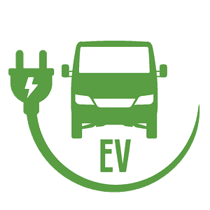 Electric Van Symbol A Car Park Marking