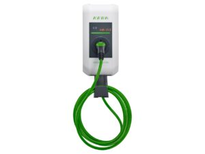 Keba P30 x-series UK-Charger Type2 6m tethered 22kW-WLAN/4G-RFID-15118 Ready HW-MID - GREEN EDITION. KC-P30-GC2404S2-M0A