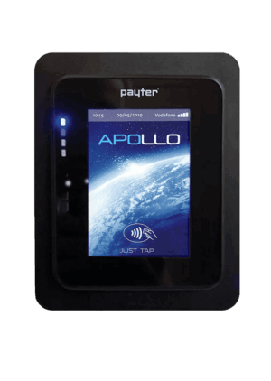 Payter Apollo 4G payment terminal P100 c/w power supply 3-pin