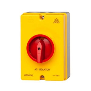 Whitecliffe Wrs4p40 4 Pole 40a Ac Weatherproof Rotary Isolator Switch P10070 55859 Medium