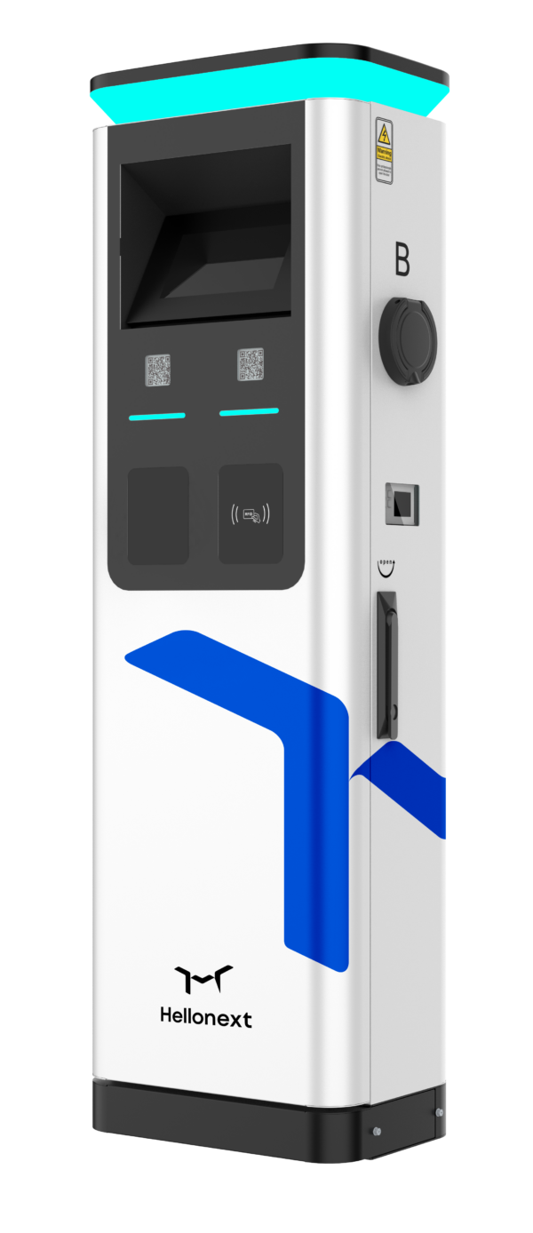 Hellonext H1 22kW GEN 2 AC Pole Charger. H1-22-GEN2-MID-DS