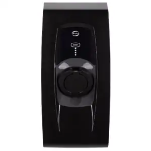 Web product page retouched smart pro black edition front on transparent background