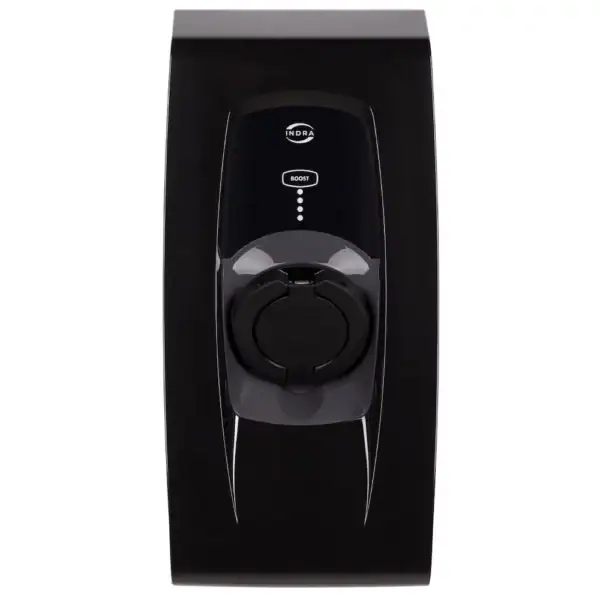 Web product page retouched smart pro black edition front on transparent background