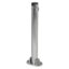 Zinc plated keylock hinged parking post
