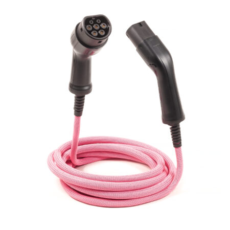 Viper Remix Domestic Type 2 EV Cable Pink (1)