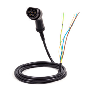 Viper EV Domestic Type 2 Mode 3 Electric Vehicle Tethered Charging Cable